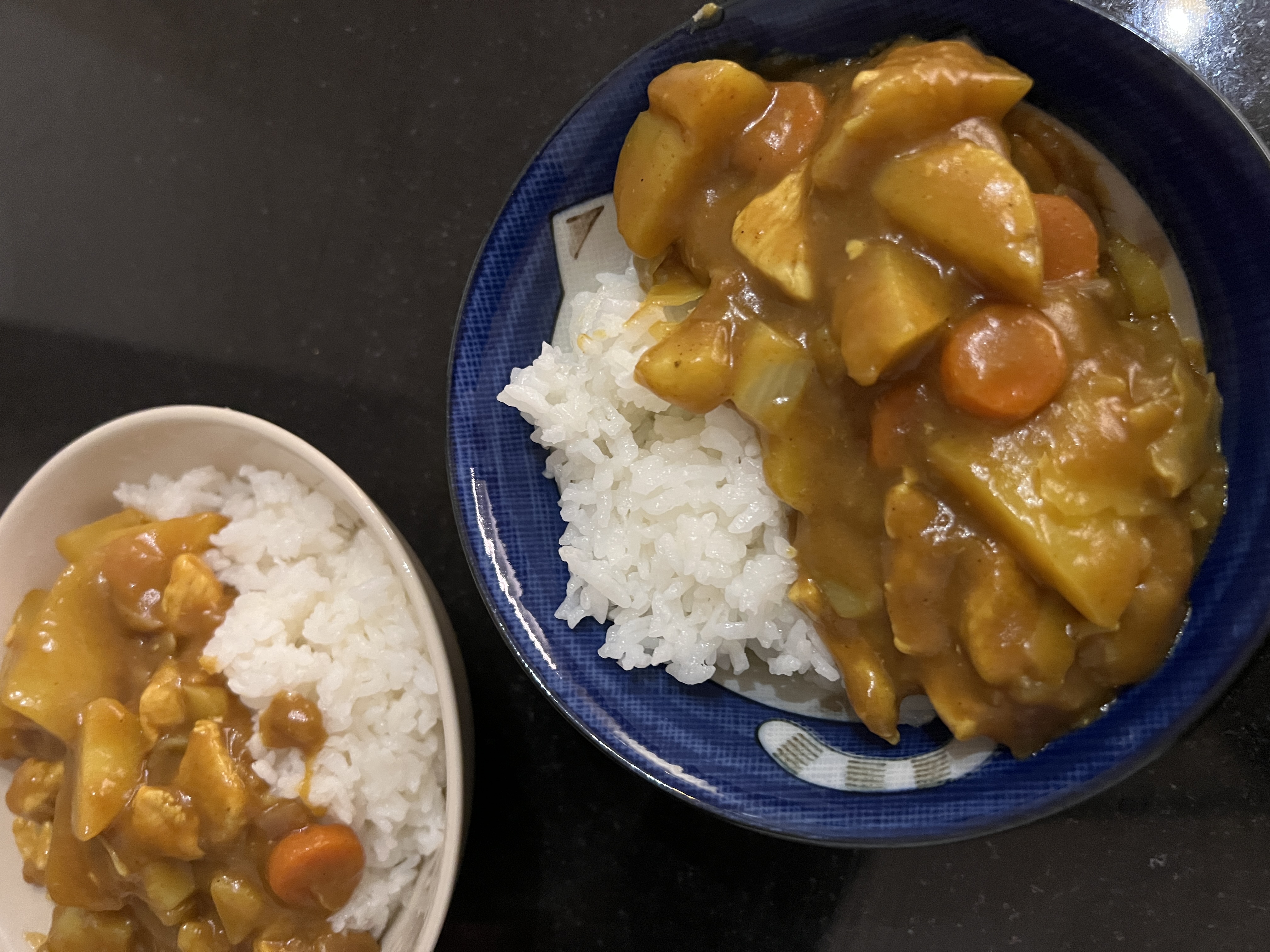 japanese curry over rice
